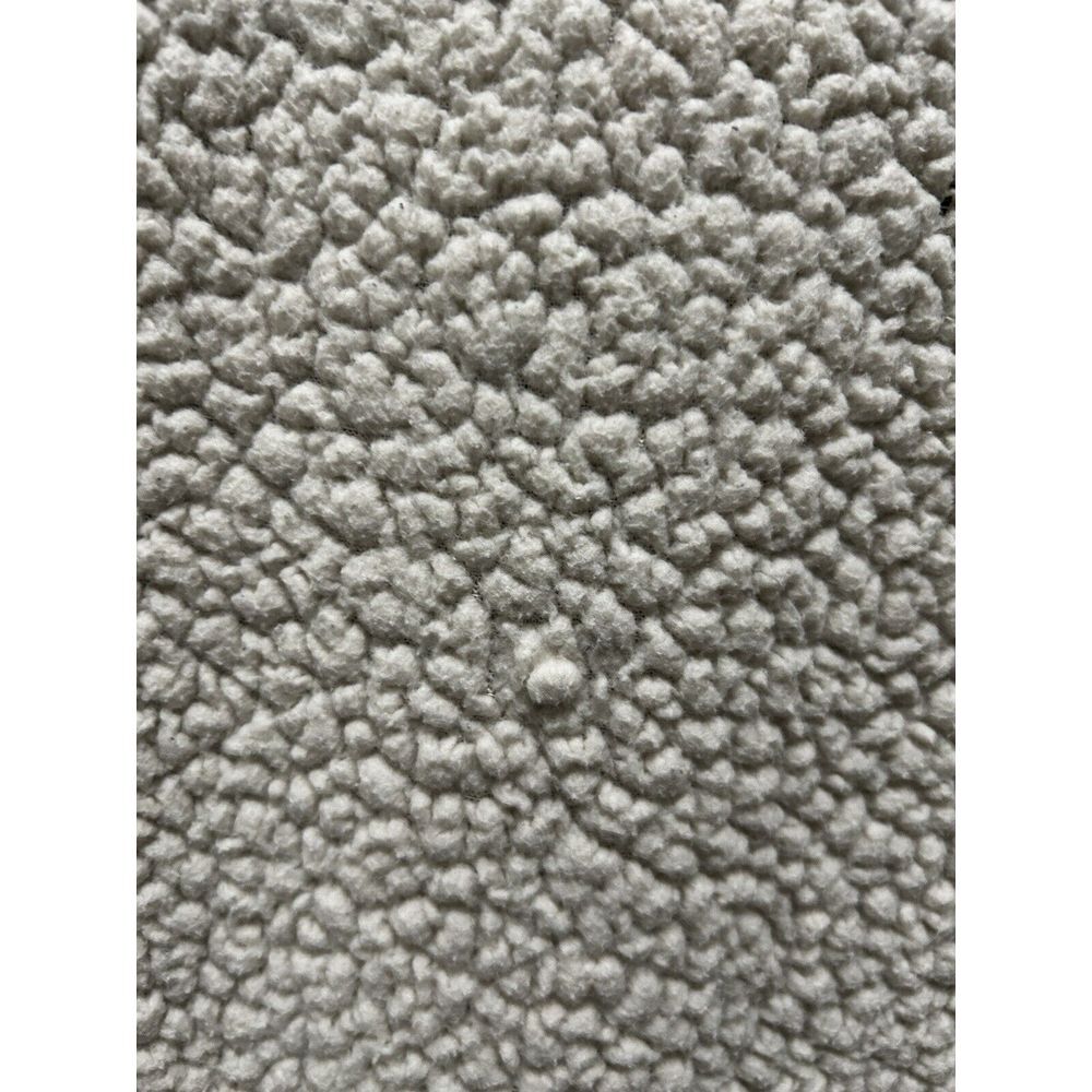 Weatherproof 1/4 Zip  Small Cozy Pullover Faux Sherpa‎ Cream Blue Gray Chevron - Picture 9 of 12